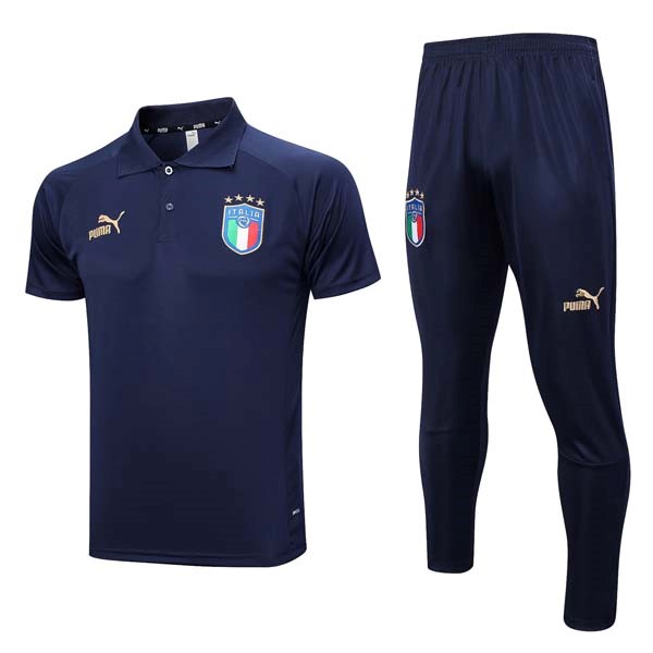 Polo Italia Set Completo 2023-2024 Blu